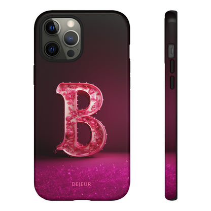 B Pink Roses - iPhone Tough Case