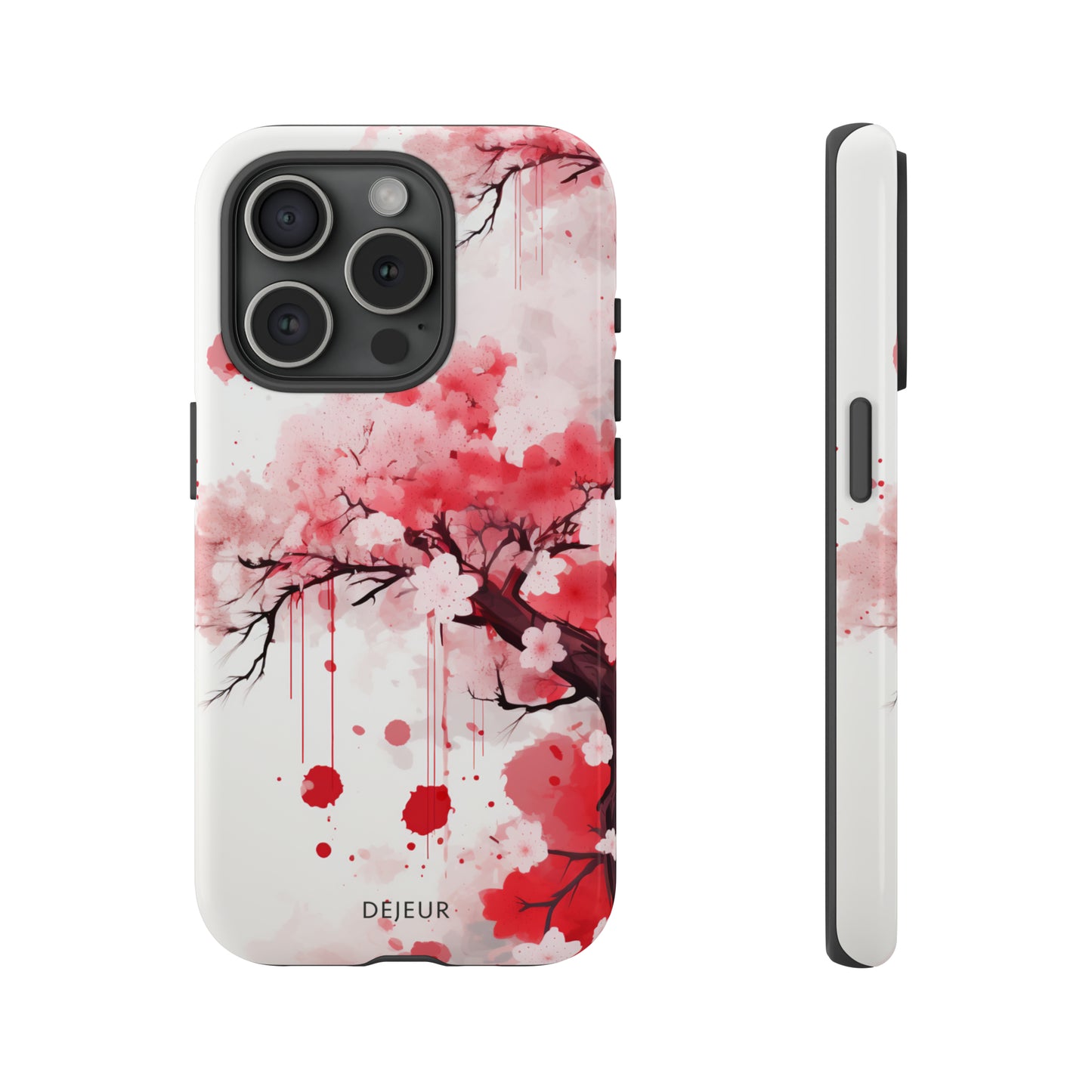 Cherry Blossom Painting - iPhone Tough Case