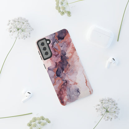 Royal Purple Marble - Samsung Galaxy Tough Case