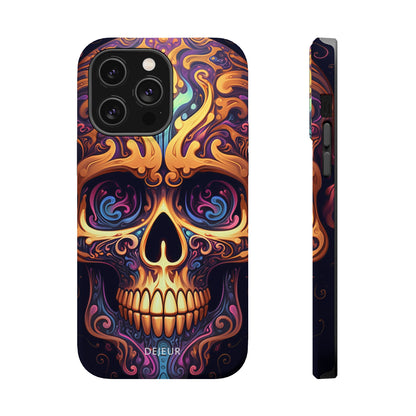 Paisley Skull - iPhone MagSafe Tough Case