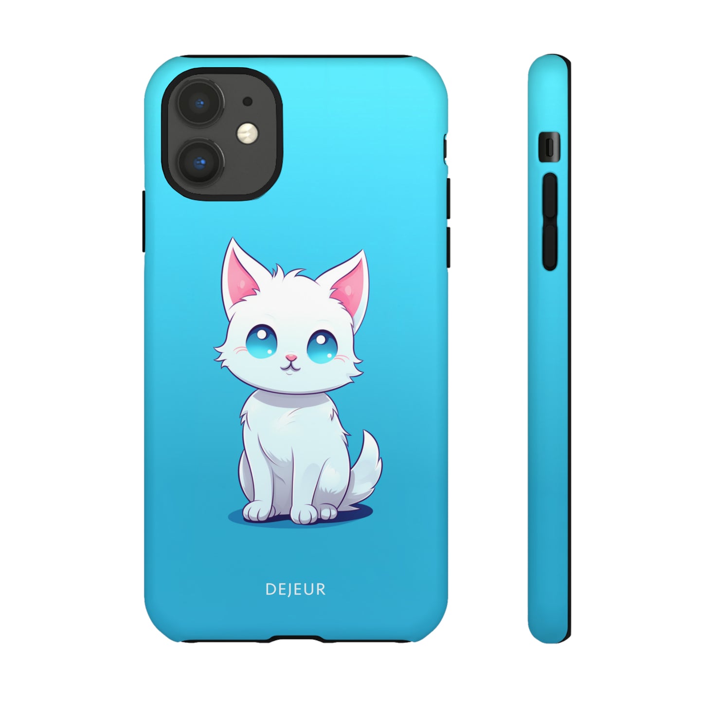 Blue Eyed Cutey Cat - iPhone Tough Case