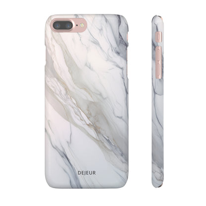 Light Cloud Marble - iPhone Snap Case