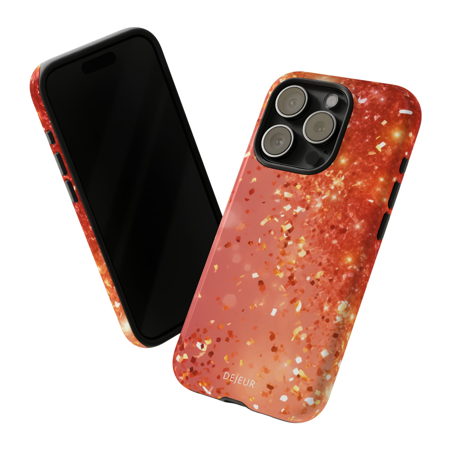 Rose Confetti Glitter - iPhone Tough Case