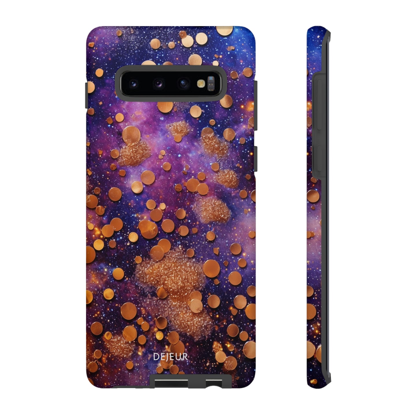 Cosmic Glitter Circles - Samsung Galaxy Tough Case