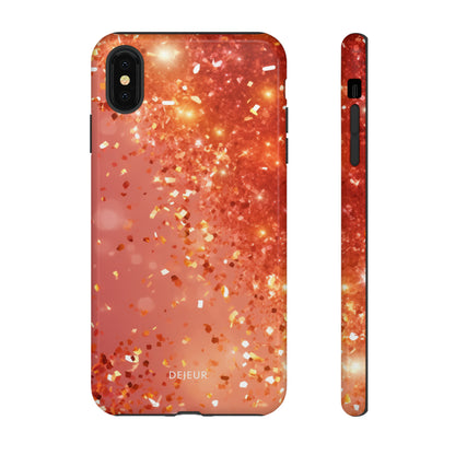 Rose Confetti Glitter - iPhone Tough Case