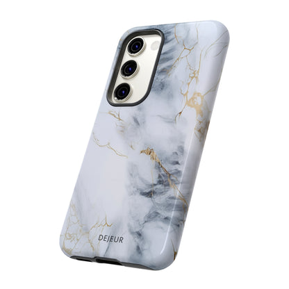 White Gold Marble - Samsung Galaxy Tough Case