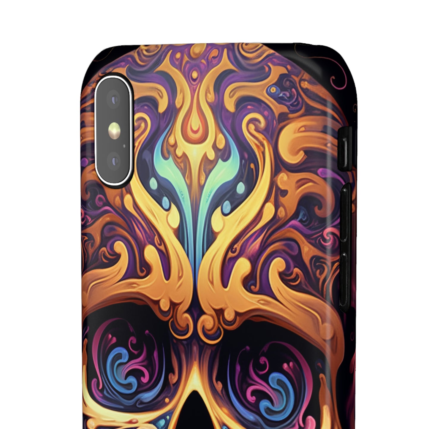 Paisley Skull - iPhone Snap Case