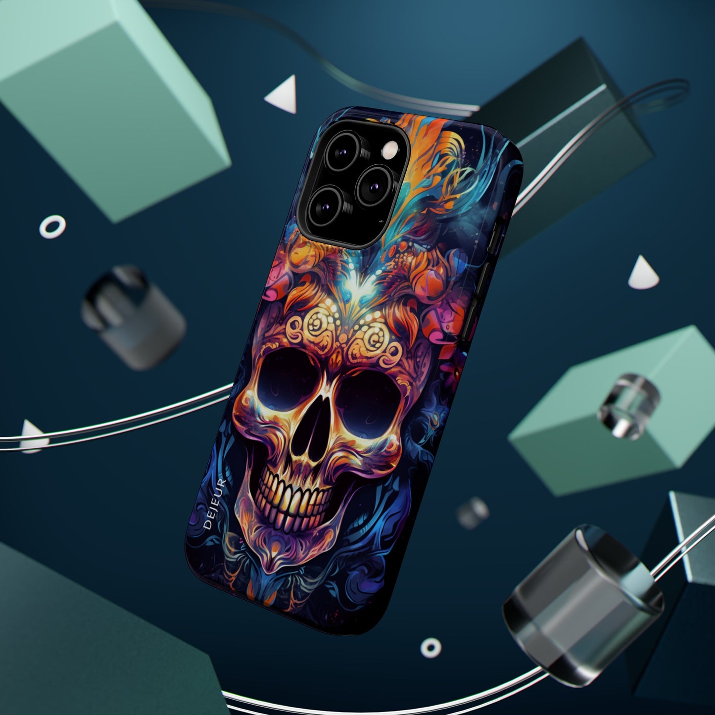 Dreamy Skull - iPhone MagSafe Tough Case