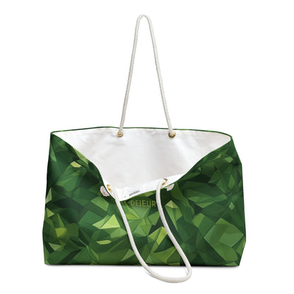 Weekender Tote Bag - Modern Camo Green