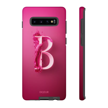 B Hot Pink Splash - Samsung Galaxy Tough Case