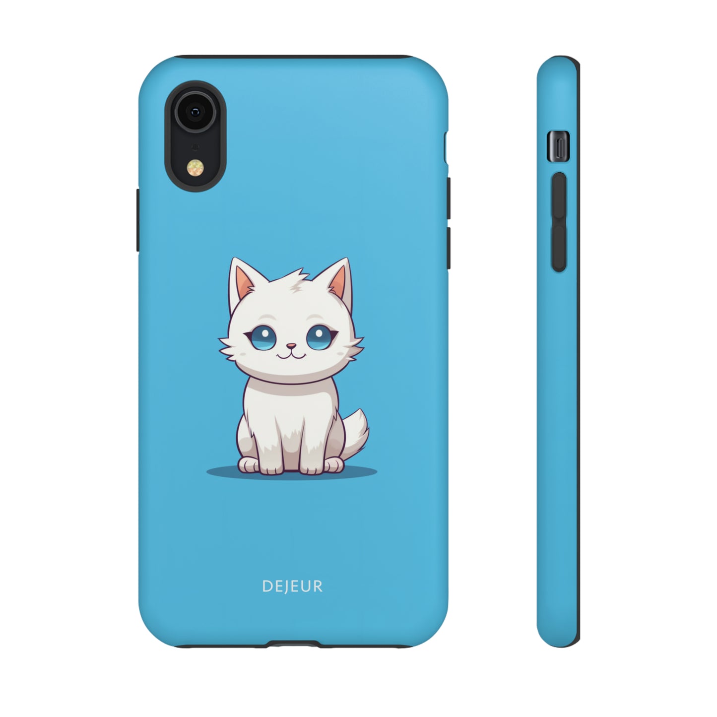 Little Blue Eyed Cat - iPhone Tough Case