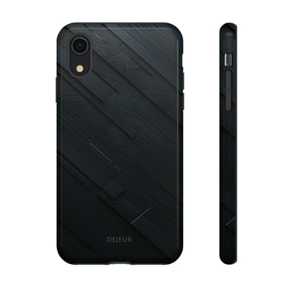 Synthetic Black Graphite - iPhone Tough Case