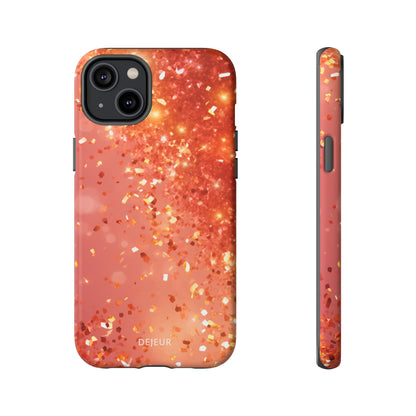 Rose Confetti Glitter - iPhone Tough Case