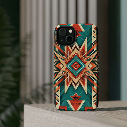 Aztec Design - iPhone MagSafe Tough Case