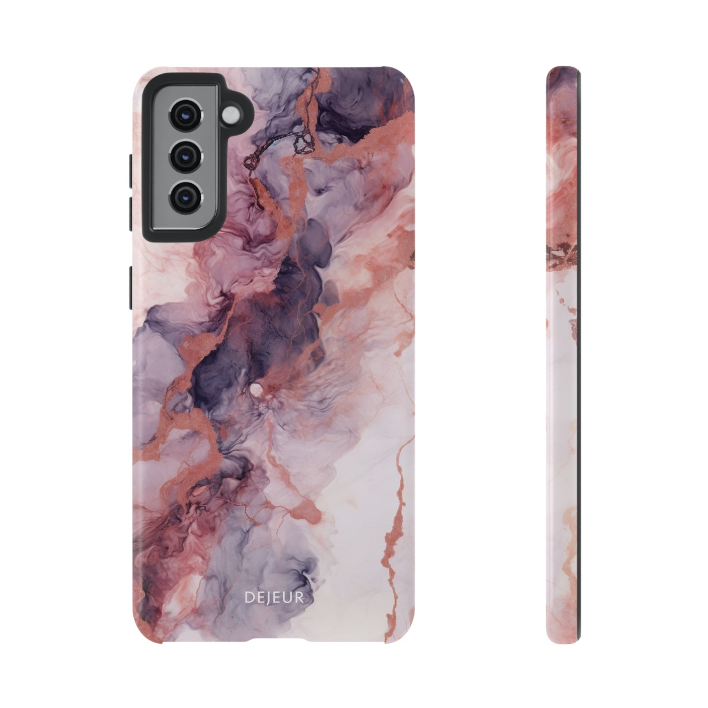 Royal Purple Marble - Samsung Galaxy Tough Case