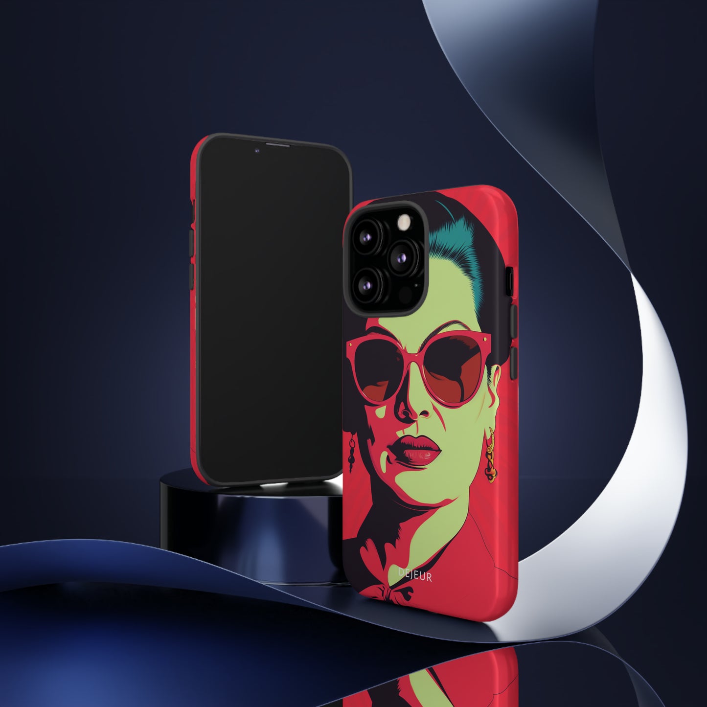 Umm Kulthum Red - iPhone Tough Case