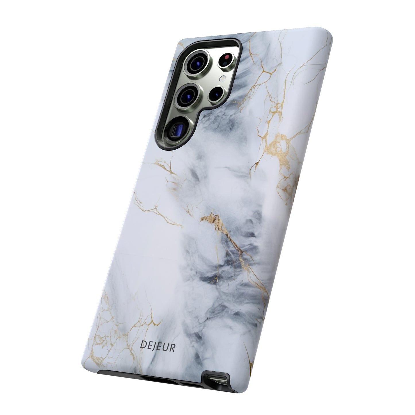 White Gold Marble - Samsung Galaxy Tough Case