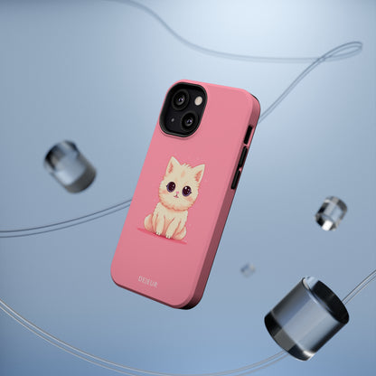 Candy Floss Kitty - iPhone MagSafe Tough Case