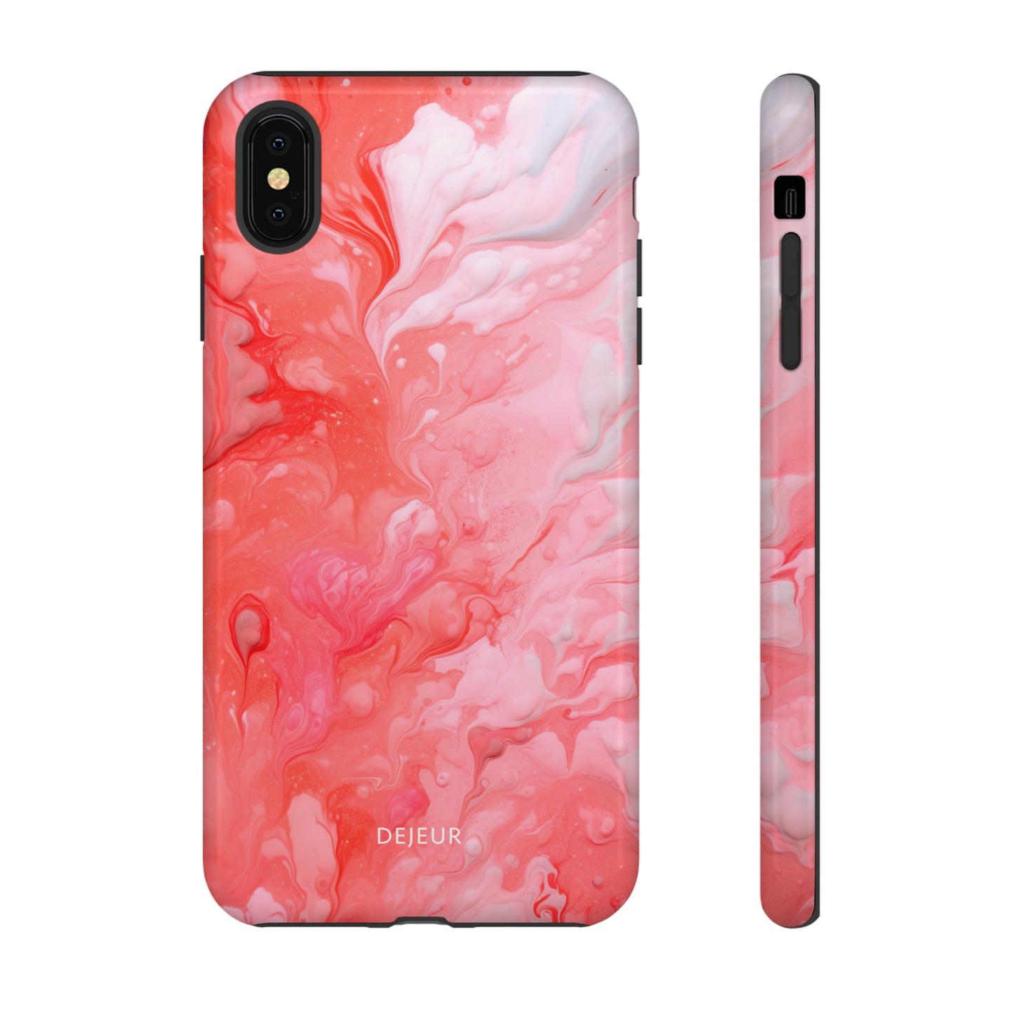 Rose Pink Marble - iPhone Tough Case