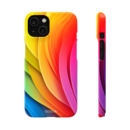 Rainbow Layers - iPhone Snap Case