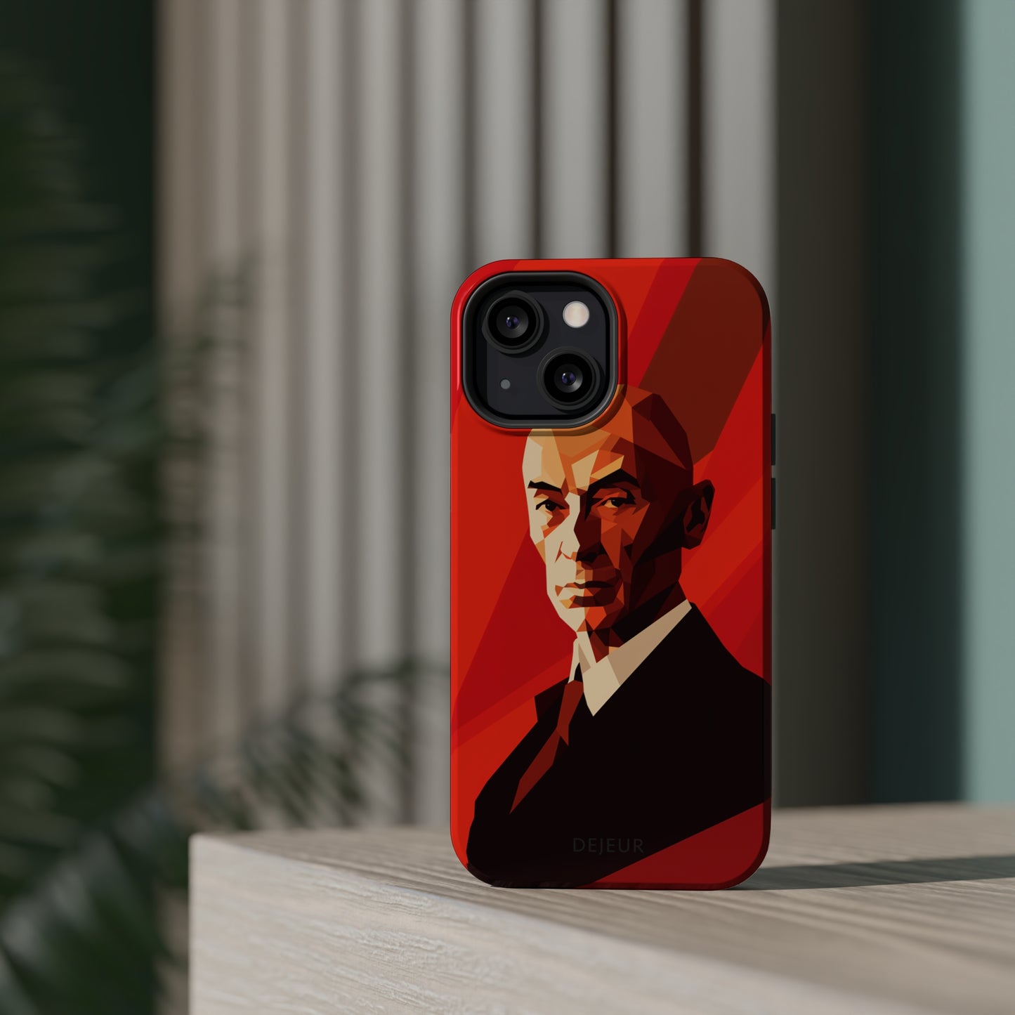 Oppenheimer Minimalist Portrait - iPhone MagSafe Tough Case