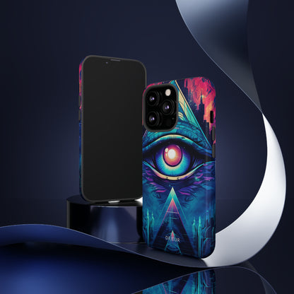 Cyberpunk 3rd Eye - iPhone Tough Case