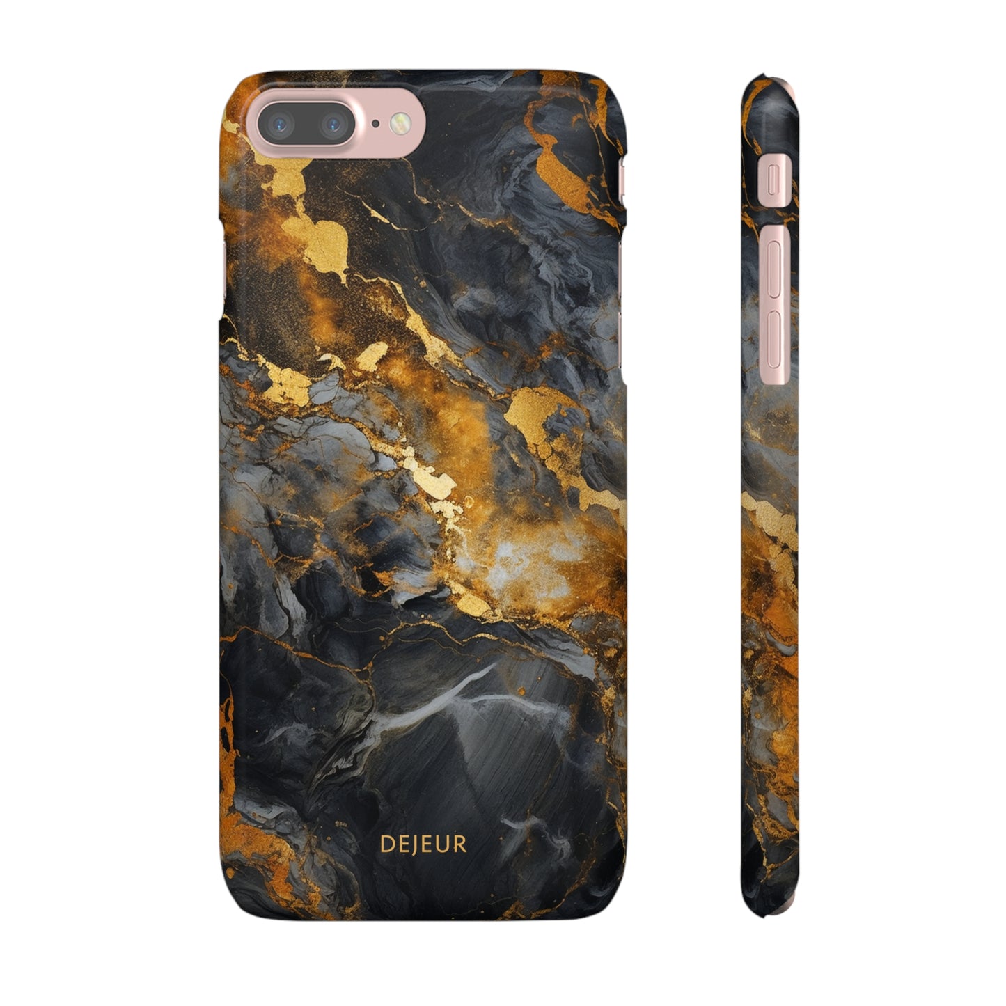 Platinum Gold Marble - iPhone Snap Case