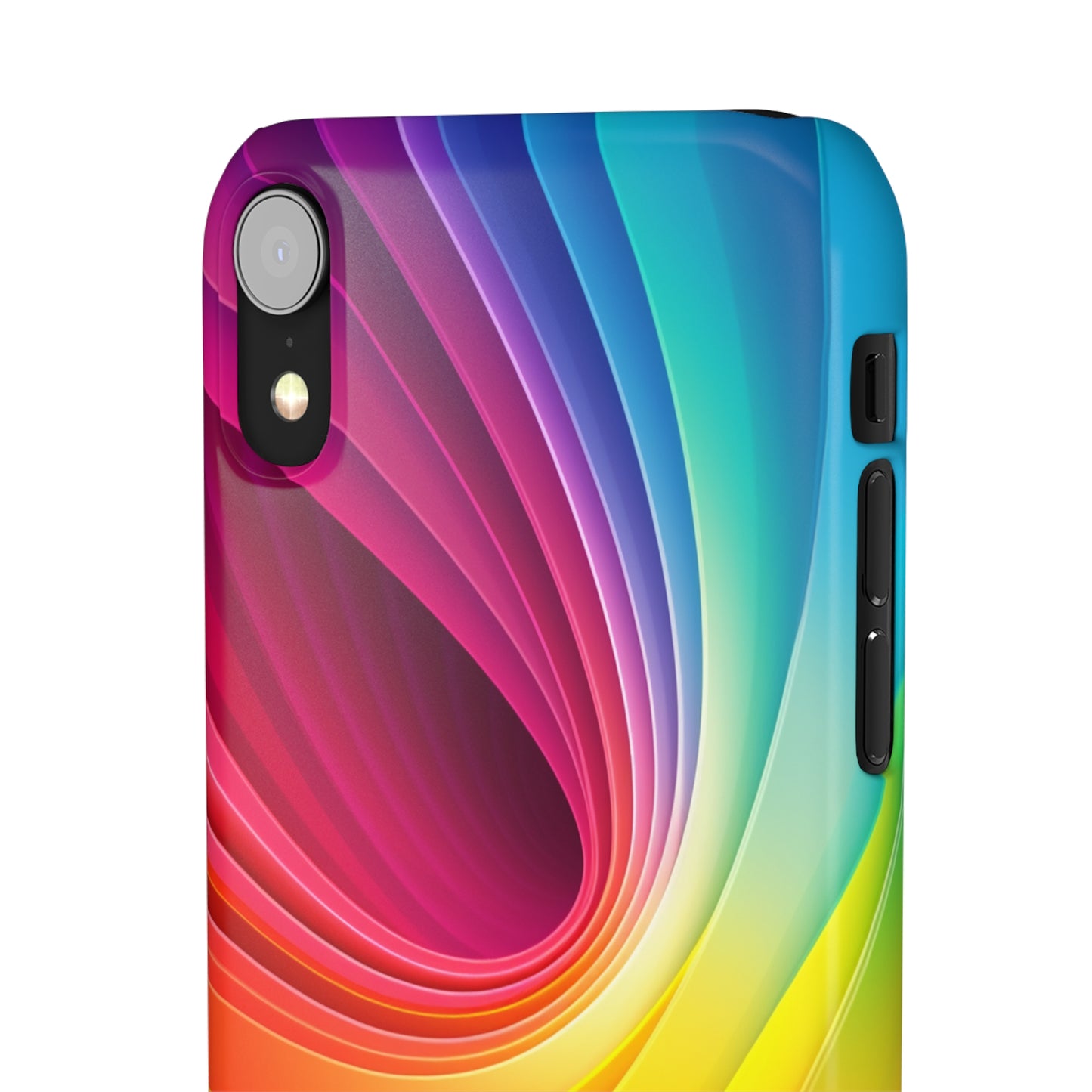 Rainbow Swirl - iPhone Snap Case