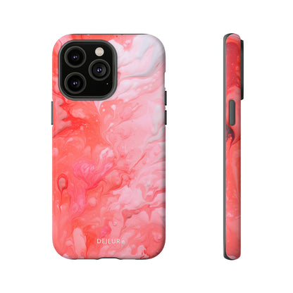 Rose Pink Marble - iPhone Tough Case