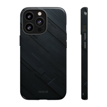 Synthetic Black Graphite - iPhone Tough Case