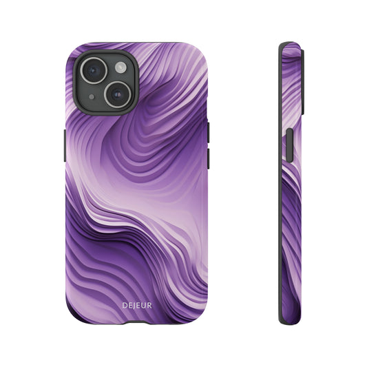 Violet Waves - iPhone Tough Case