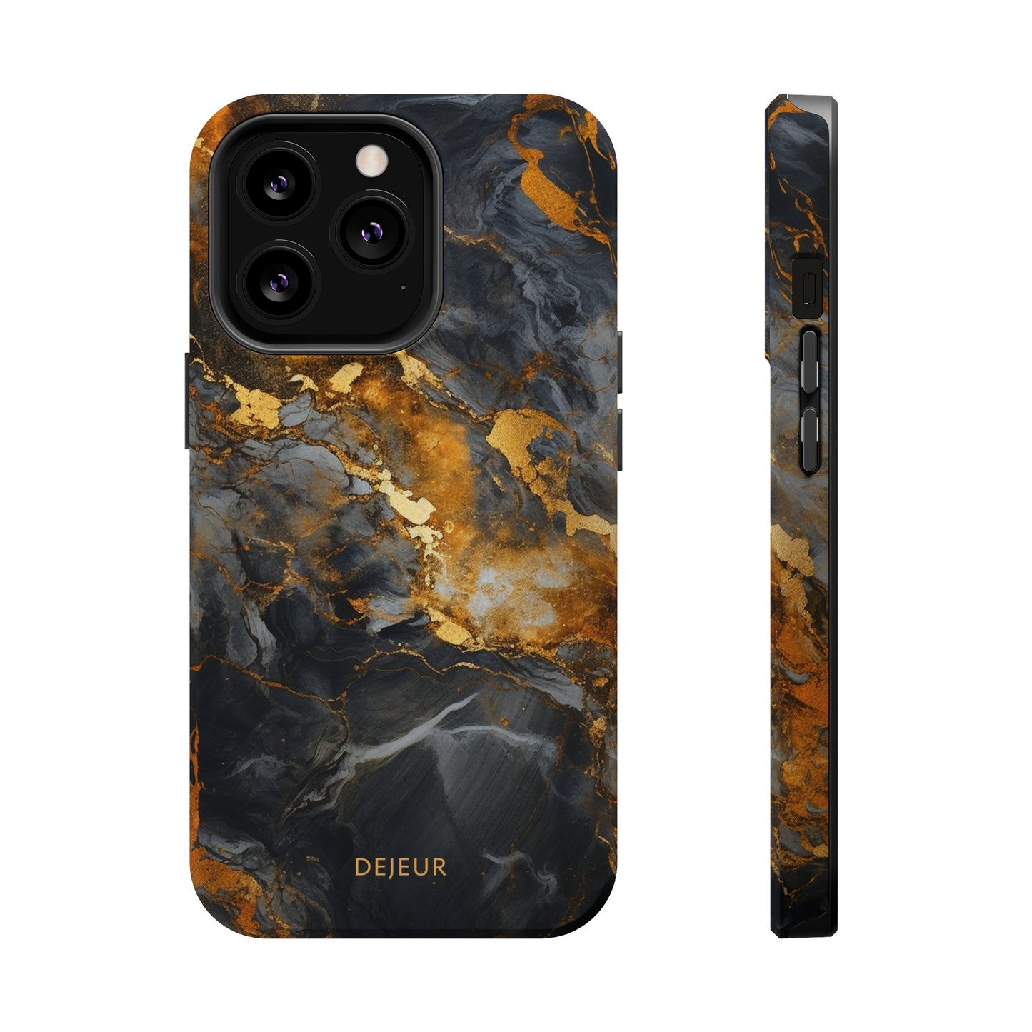 Platinum Gold Marble - iPhone MagSafe Tough Case