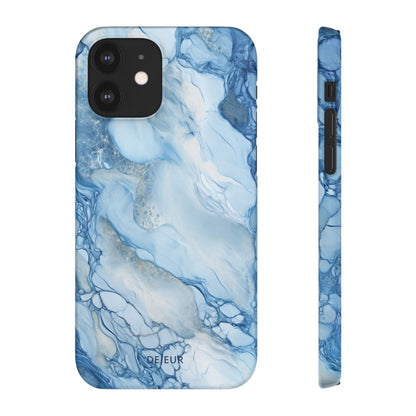 Sky Blue Marble - iPhone Snap Case