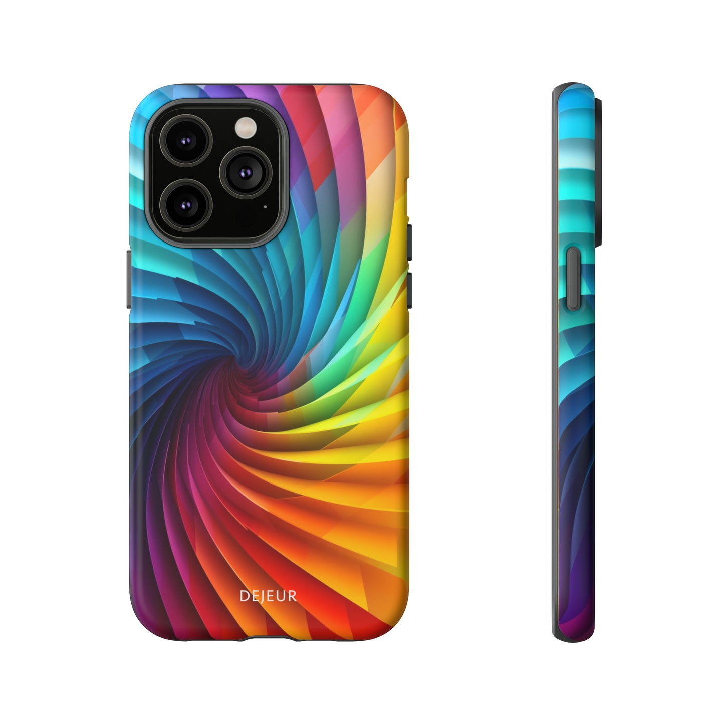 Rainbow Spiral - iPhone Tough Case