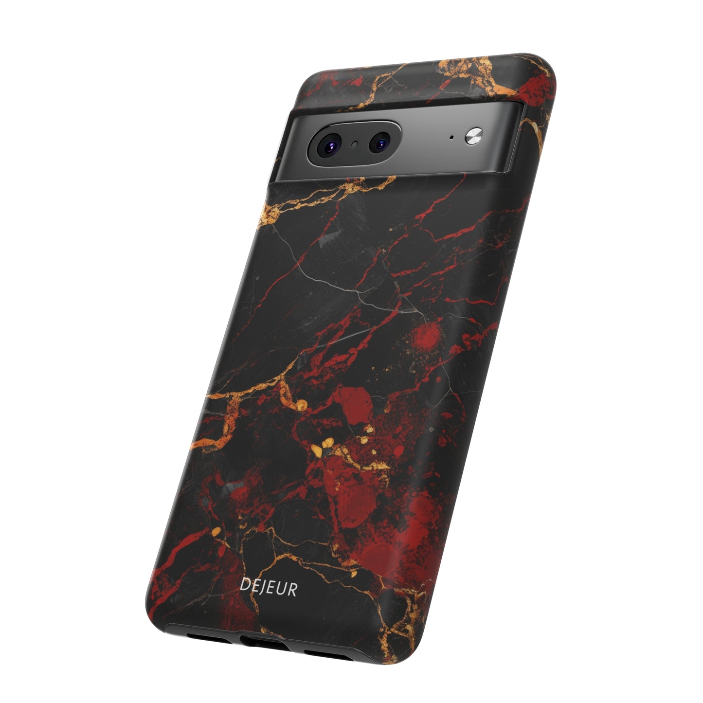 Dark Crimson Marble - Google Pixel Tough Case