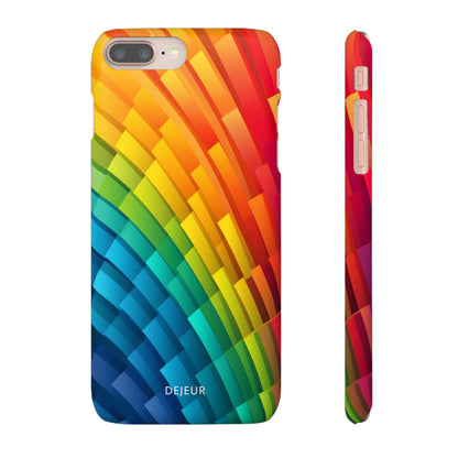 Rainbow Bars - iPhone Snap Case