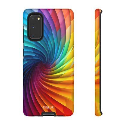 Rainbow Spiral - Samsung Galaxy Tough Case