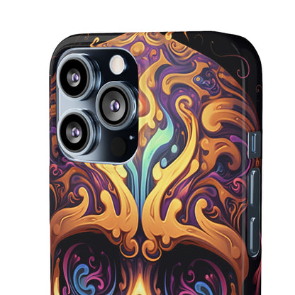 Paisley Skull - iPhone Snap Case