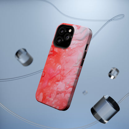 Rose Pink Marble - iPhone MagSafe Tough Case