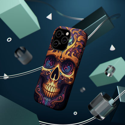 Paisley Skull - iPhone MagSafe Tough Case