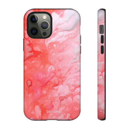 Rose Pink Marble - iPhone Tough Case