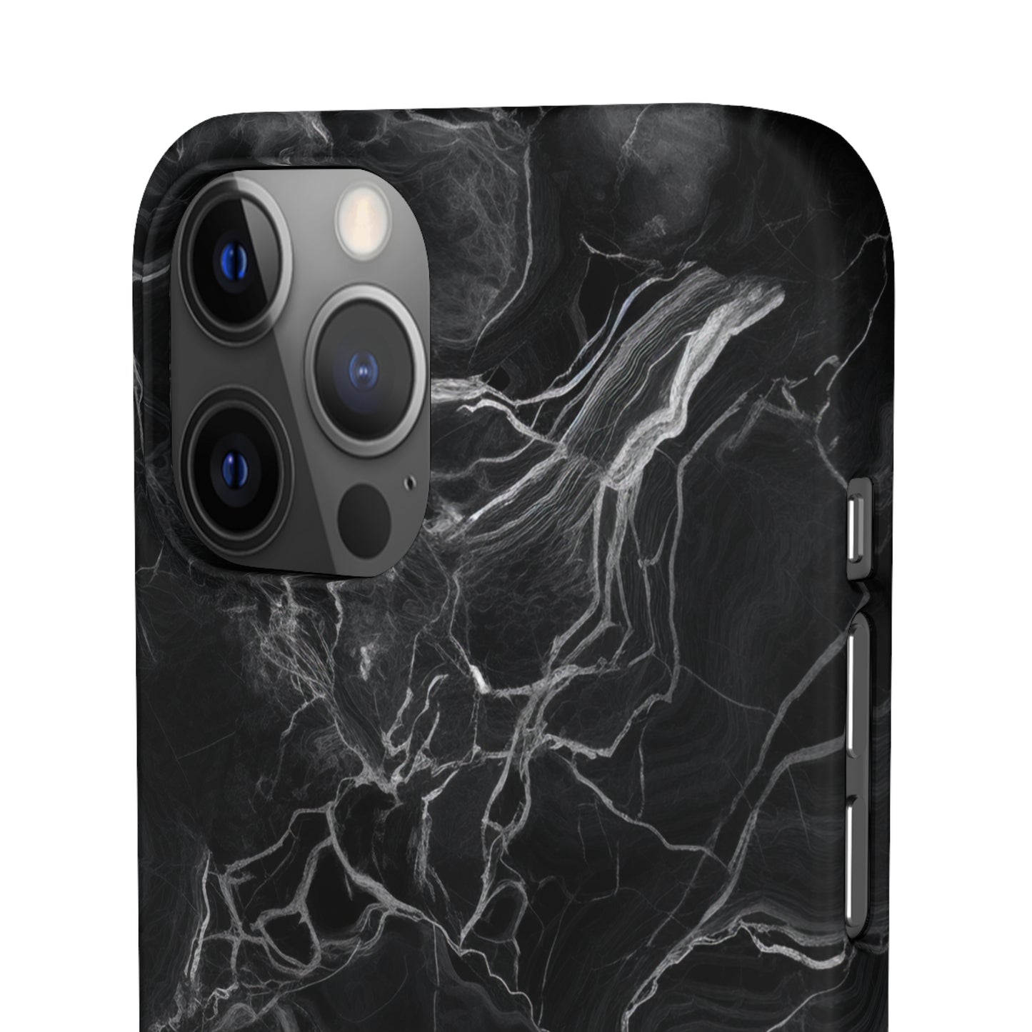 Dark Marble - iPhone Snap Case