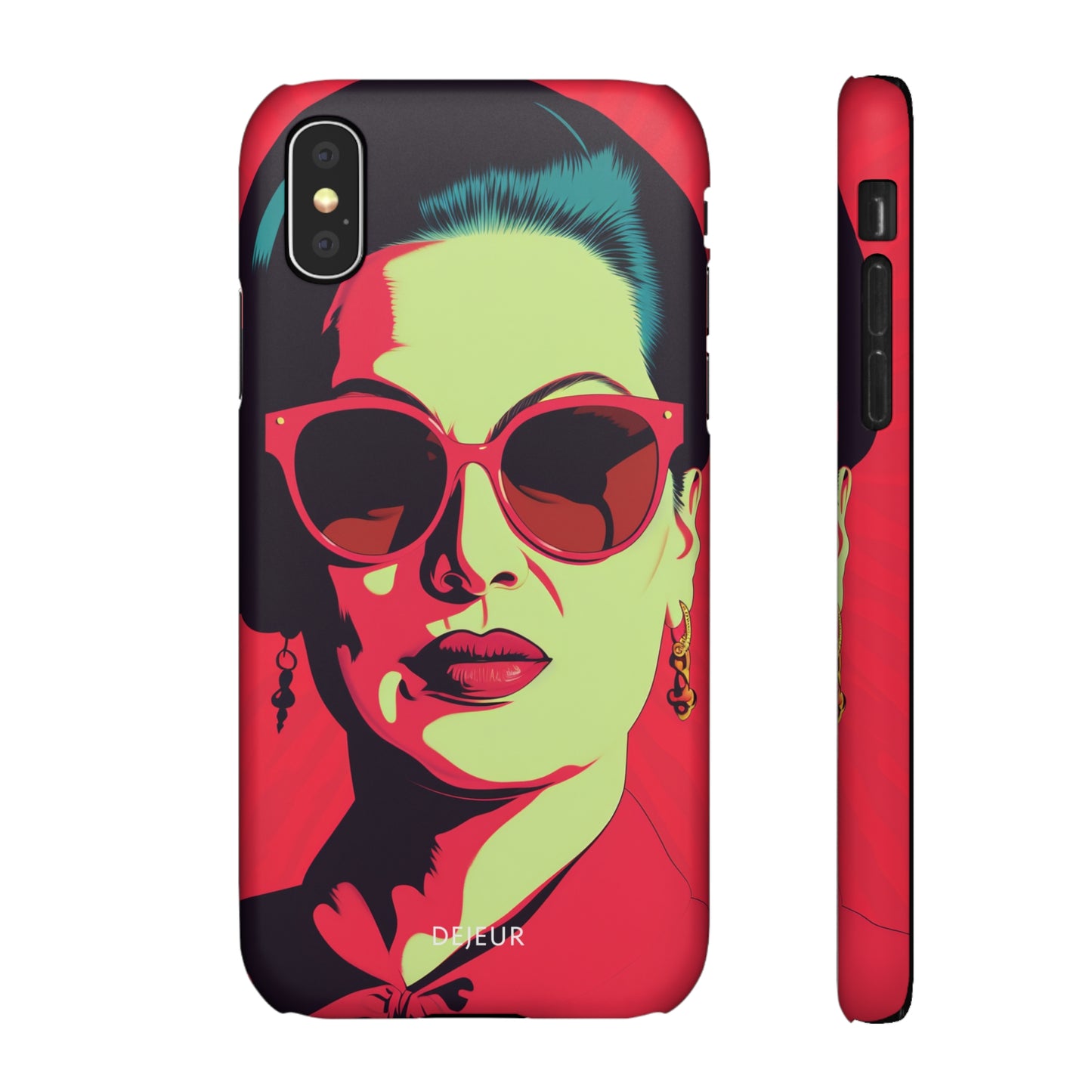 Umm Kulthum Red - iPhone Snap Case