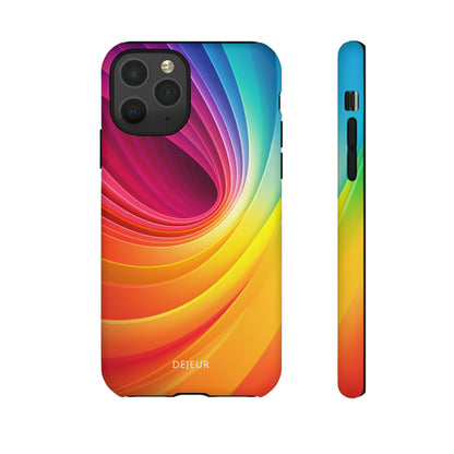 Rainbow Swirl - iPhone Tough Case