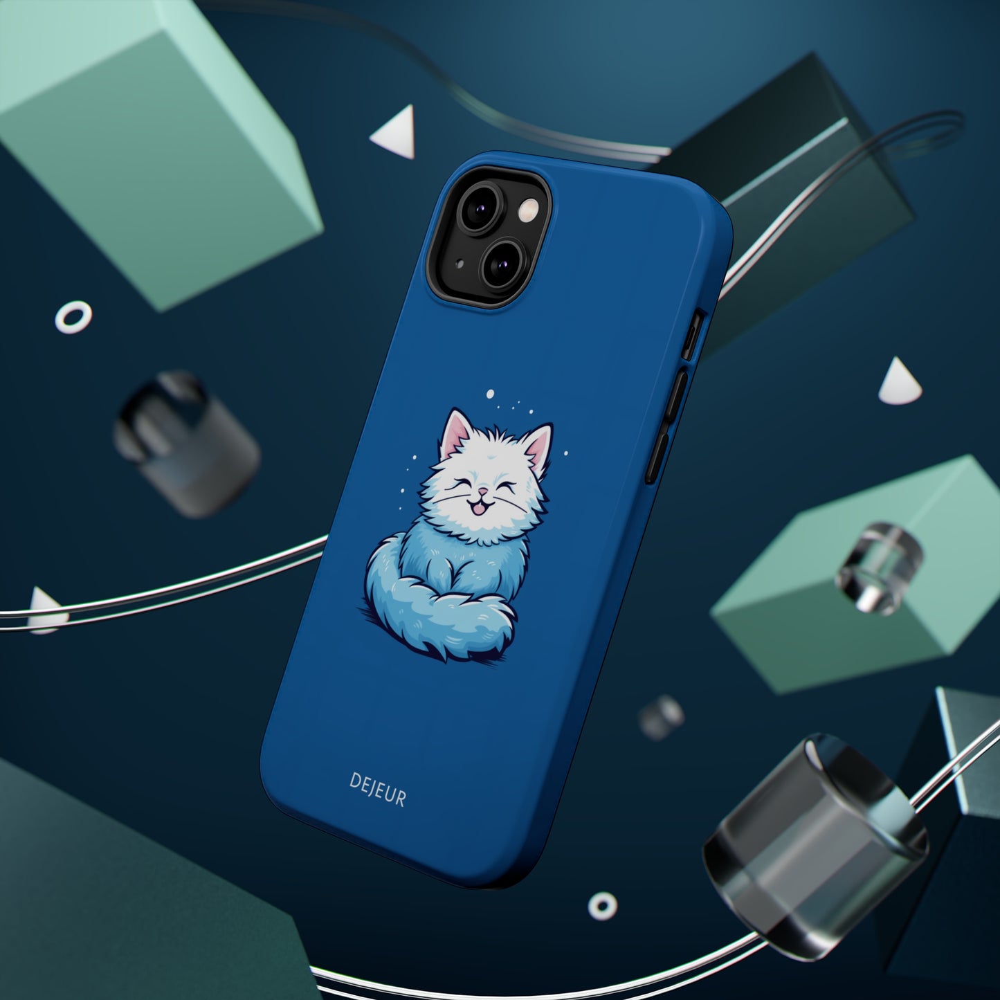 Sky Happy Cat - iPhone MagSafe Tough Case