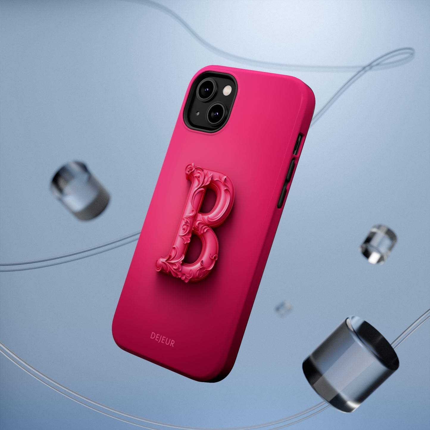 B Hot Pink - iPhone MagSafe Tough Case