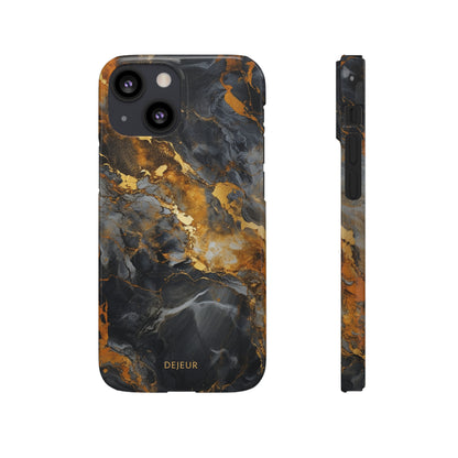 Platinum Gold Marble - iPhone Snap Case