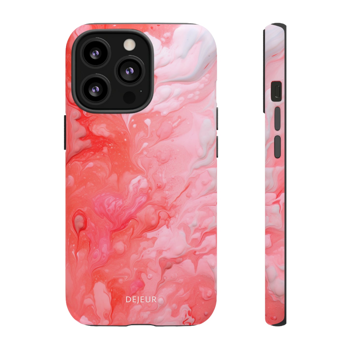 Rose Pink Marble - iPhone Tough Case