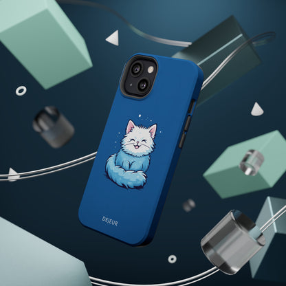 Sky Happy Cat - iPhone MagSafe Tough Case