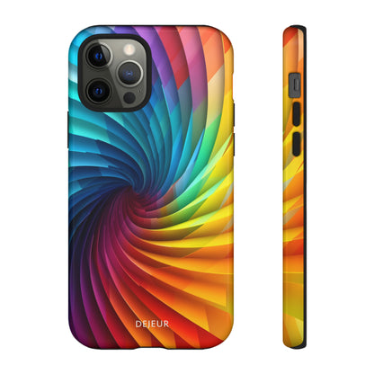 Rainbow Spiral - iPhone Tough Case